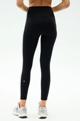 Clare High Waist Rigor 7/8 - Black/White