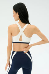 Miles Rigor Bra - Indigo/White