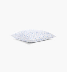 Couturebud The Euro Sham - Blue Trellis