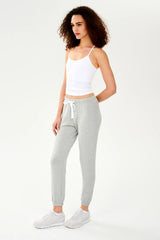 Sonja Fleece Sweatpant - Heather Grey