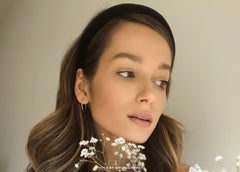 Couturebud The Alice Headband - Black Velvet