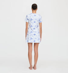 CouturebudThe Maggie Nightgown - Blue Sweet Peas