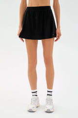 Venus High Waist Rigor Skort - Black