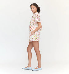 Couturebud The Annette Top - Pink Bluebonnet