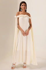 Regina Rosette Detail Maxi Dress