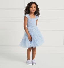 Couturebud The Tiny Tulle Ellie Nap Dress - Powder Blue Tulle