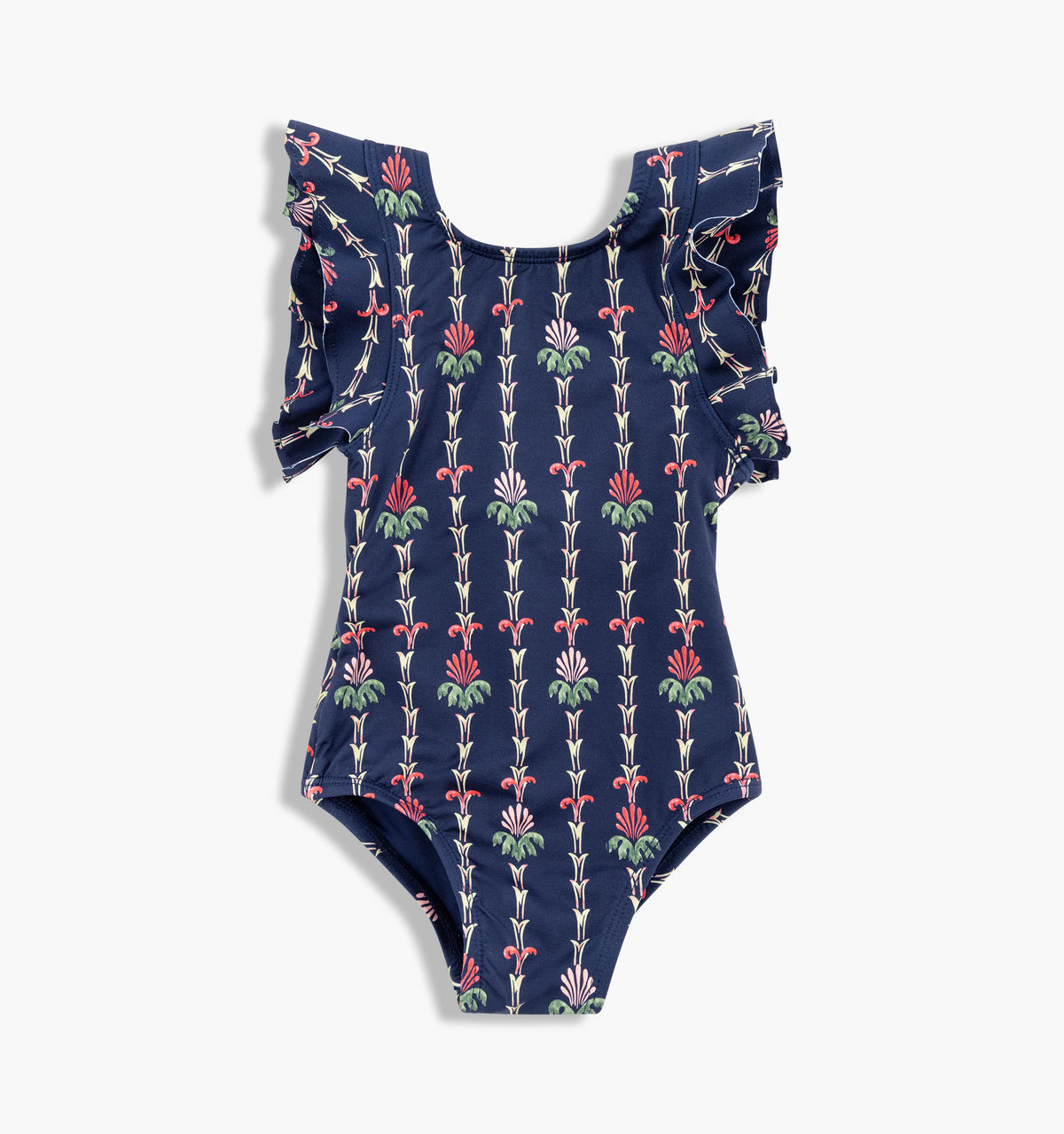 CouturebudThe Tiny Rosie Swimsuit - Navy Trailing Fern