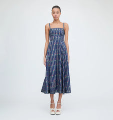 CouturebudThe Margot Dress - Navy Trailing Fern