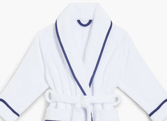 Couturebud The Tiny Hotel Robe - White/Navy