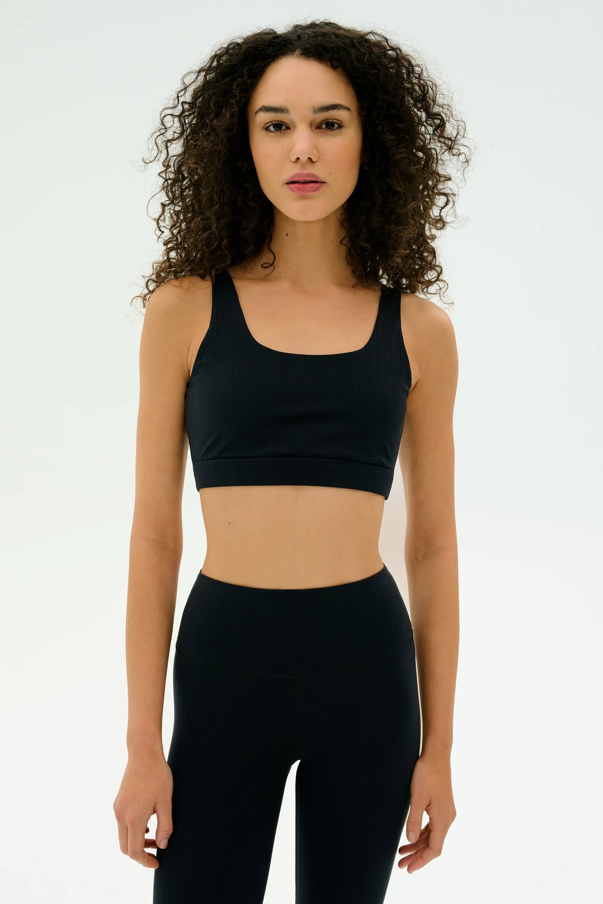 Airweight Rib Bra - Black