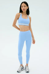 Miles High Waist Rigor 7/8 - Skylight/White