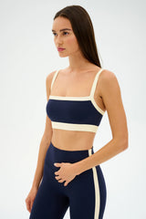 Monah Rigor Bra - Indigo/Creme