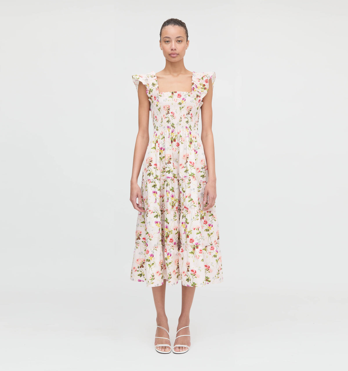 Couturebud The Ellie Nap Dress - Pink Bluebonnet