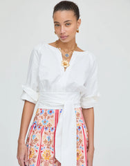 Couturebud The Giada Top - White