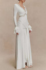 Electra Slinky Lace Maxi Dress