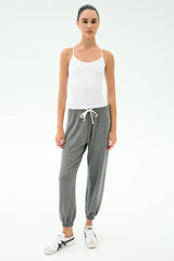 Loren Seamless Waist Length Tank - White