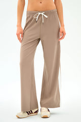 Willow Airweight Wide Leg - Latte/White