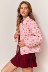 Quinlette Floral Quilted Jacket