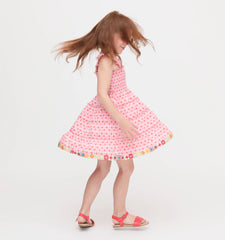 Couturebud The Tiny Ellie Nap Dress - Pink Cala Check