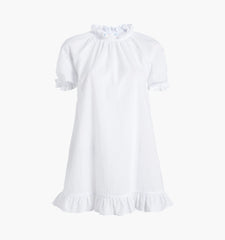 Couturebud The Katherine Nap Dress - White Swiss Dot
