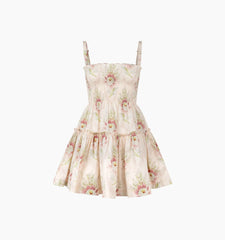 Couturebud The Seraphina Mini Nap Dress - Paradise Floral