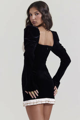 Azaria Black Vintage Dress