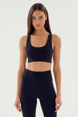 Ella Airweight Bra - Black/White