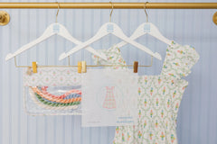 Couturebud The Hill House x Erica Wilson Ellie Nap Dress Canvas - Pastel Trellis