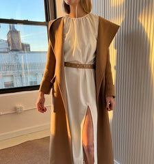 Couturebud The Simone Dress - Coconut Milk Crepe