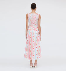 CouturebudThe Cosima Nap Dress - Pomegranate Stripe