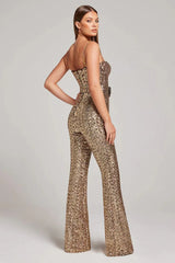 Lucinda Gold Jumpsuit