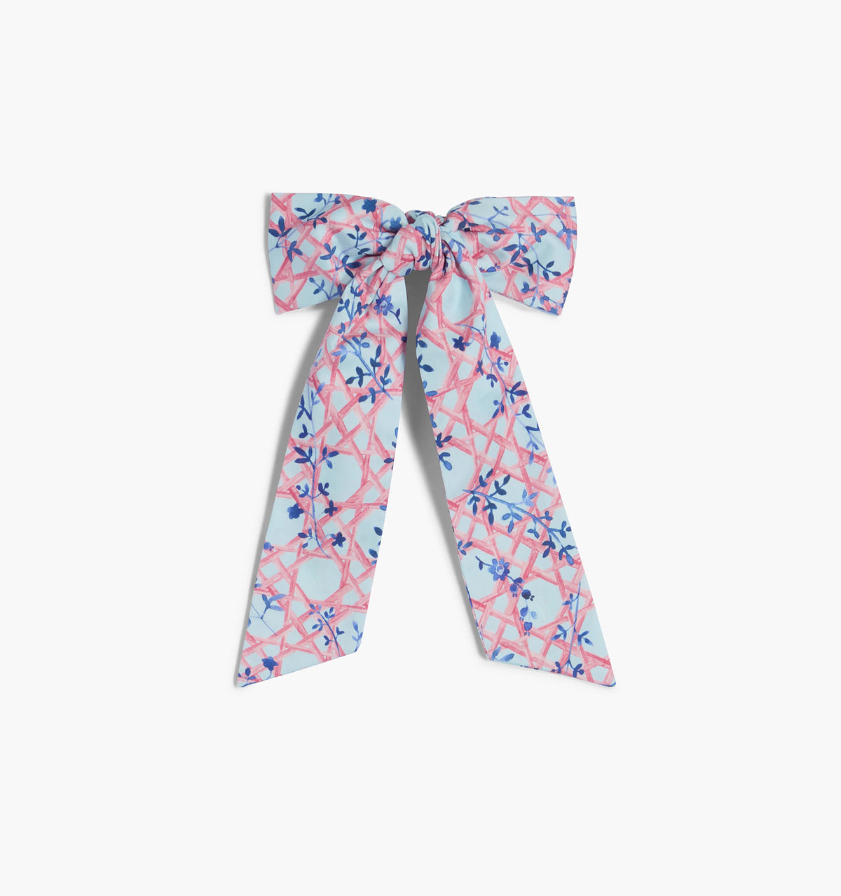 Couturebud The Belle Bow - Pink Basketweave Vine