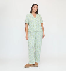 Couturebud The Marina Pajama Set - F. Steiner & Co. Archive Eucalyptus Floral