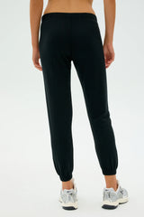 Sonja Fleece Sweatpant - Black
