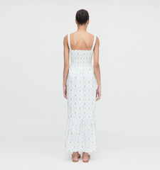 Couturebud The Anjuli Nap Dress - Pastel Trellis Cotton