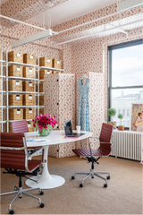 Couturebud Clay Coated Wallpaper - Butter Pond Floral