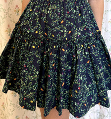 Couturebud The Mini Seraphina Nap Dress - Midnight Garden