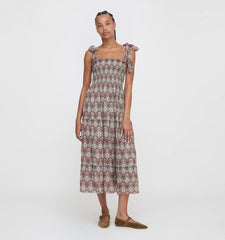 Couturebud The Ribbon Ellie Nap Dress - Sage Pinecone