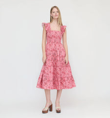 Couturebud The Ellie Nap Dress - Pink Pimlico Floral