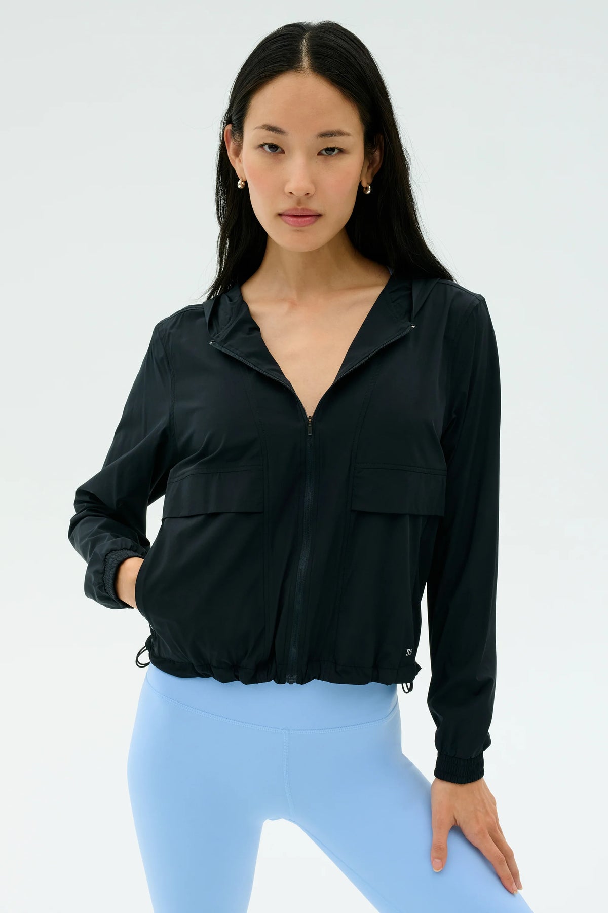 Megan Woven Nylon Jacket