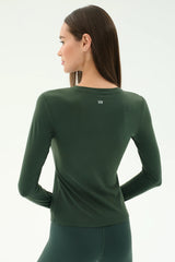 Airweight Lite Long Sleeve Waist Length - Military