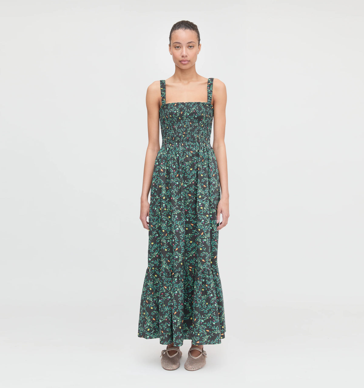 Couturebud The Anjuli Nap Dress - Midnight Garden