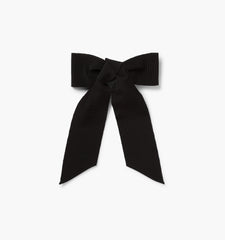 Couturebud The Belle Bow - Black Grosgrain
