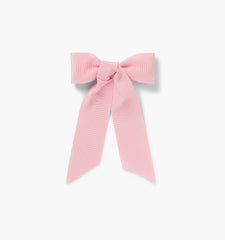 Couturebud Belle Bow - Pink Grosgrain