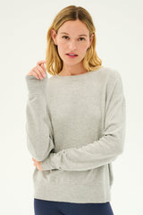 Sonja Fleece Sweatshirt - Heather Grey