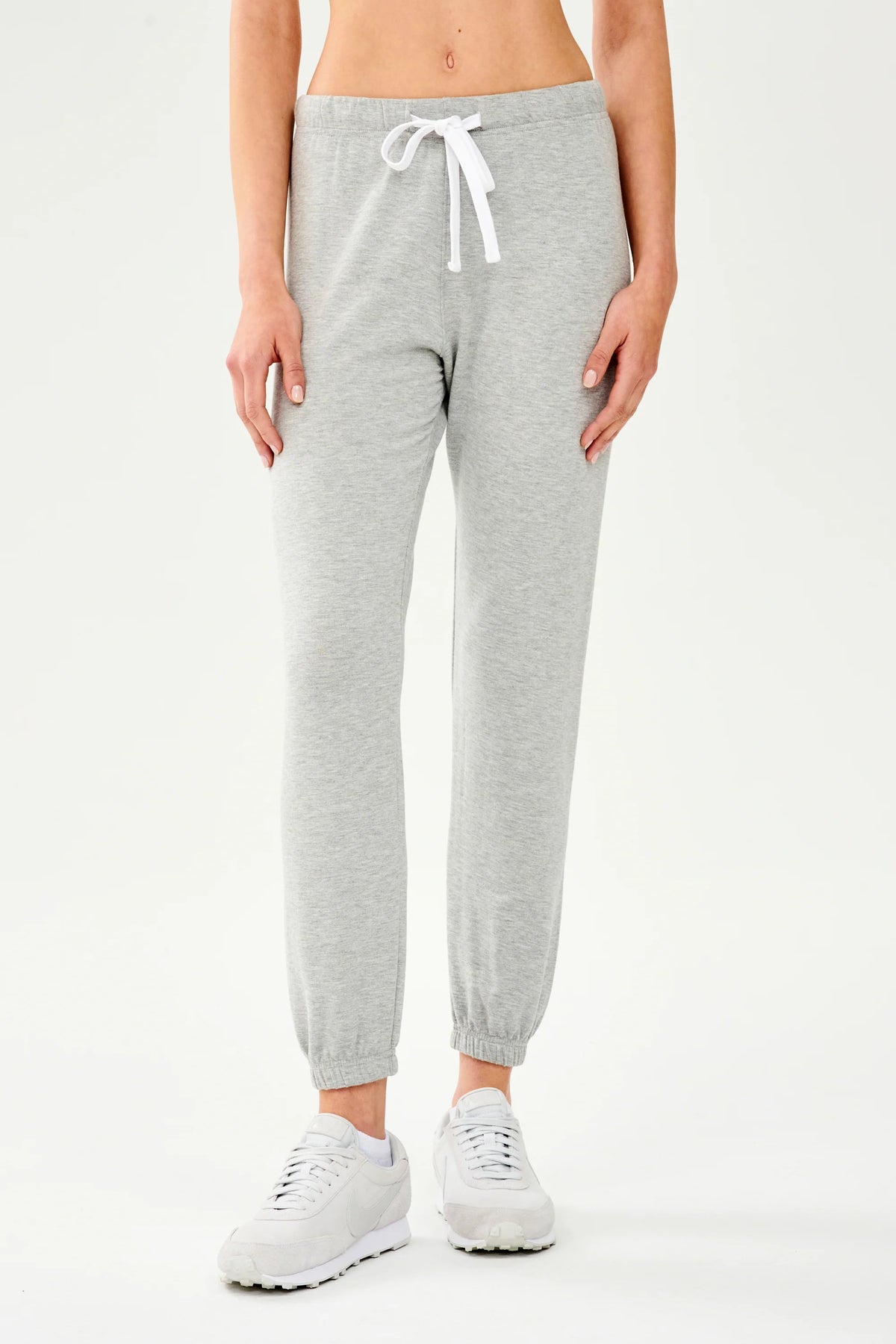 Sonja Fleece Sweatpant - Heather Grey