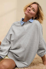 Hamptons Cotton Blend Pullover Sweater