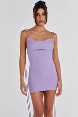 Spaghetti Strap Mini Scrunch Dress