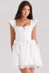 Giglio Broderie Anglais Mini Dress