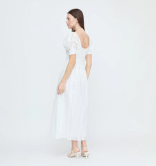 CouturebudThe Madeline Nap Dress - White Broderie Voile